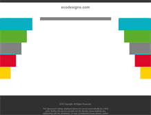 Tablet Screenshot of ecodesigns.com